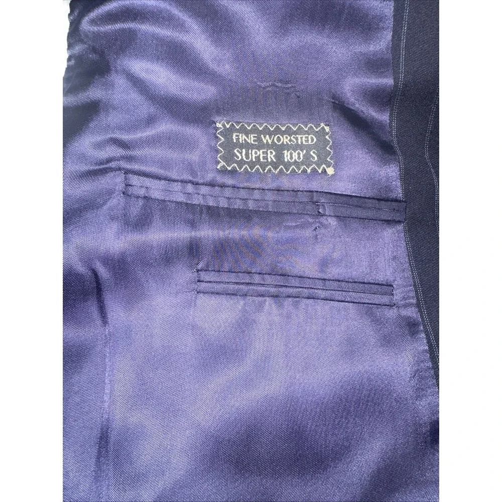 Ermenegildo Zegna Men Blazer at Neiman Marcus 100% Wool Size EU 56 Switzerland